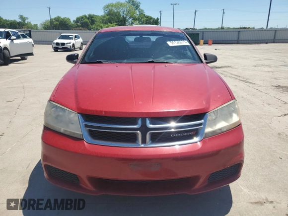 2014 Dodge Avenger SE with VIN 1C3CDZAB2EN112738, listed as a Copart auction lot 54128075 with 144,800 mi miles and Salvage Title. Bid and sale history available at DreamBid. Image 5.