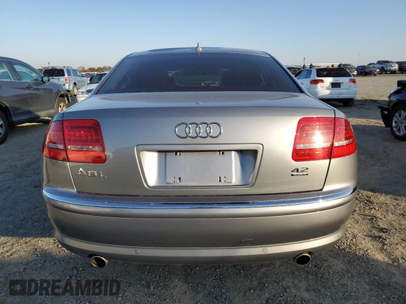 2009 Audi A8 L 4.2L with VIN WAUMV94E79N008753, listed as a Copart auction lot 78772714 with 116,378 mi miles and Salvage Title. Bid and sale history available at carsss.com. Image 6.