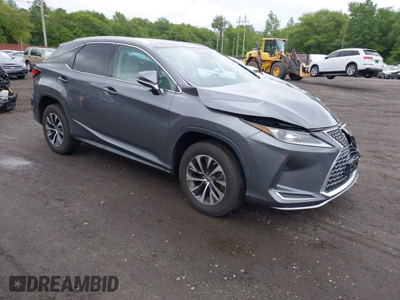 2020 Lexus RX 350 with VIN 2T2HZMDA7LC227405, listed as a IAAI auction lot 42307302 with 49,057 mi miles and . Bid and sale history available at DreamBid. Image 1.