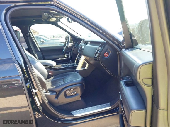 2015 Land Rover Range Rover Supercharged with VIN SALGS2TF2FA213516, listed as a IAAI auction lot 41353465 with NaN miles. Bid and sale history available at carsss.com. Image 5.
