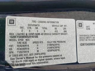 1998 Cadillac Seville STS z VIN 1G6KY5499WU916185, wystawiony jako IAAI lot #42035783 z przebiegiem 164 763 mil mil oraz . Historia ofert i sprzedaży dostępna na DreamBid. Obrazek 9.