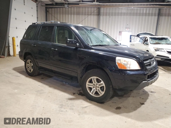 2004 Honda Pilot EX with VIN 2HKYF185X4H557076, listed as a Copart auction lot 54473465 with 157,821 mi miles and Salvage Title. Bid and sale history available at DreamBid. Image 4.