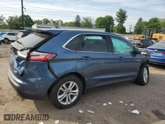 2019 Ford Edge SEL with VIN 2FMPK4J96KBB94463, listed as a Copart auction lot 56637615 with Not provided miles and Salvage title. Bid and sale history available at DreamBid. Image 3.