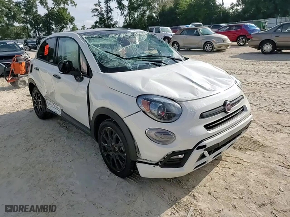 2018 FIAT 500X Trekking with VIN ZFBCFXCB3JP698553, listed as a Copart auction lot 70082574 with 13937 miles and Non Repairable. Bid and sale history available at carsss.com. Image 13.