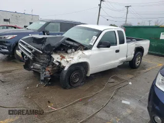 2003 Dodge Dakota SLT with VIN 1D7HL42X33S151165, listed as a Copart auction lot 78040874 with 84,766 mi miles and Salvage Title. Bid and sale history available at carsss.com. Image 1.