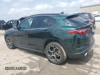 2020 Alfa Romeo Stelvio Ti z VIN ZASPAKBN9L7C76051, wystawiony jako Copart lot #46077985 z przebiegiem 61 261 mil mil oraz Szkoda całkowita • Salvage title. Historia ofert i sprzedaży dostępna na DreamBid. Obrazek 2.
