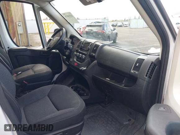 2017 Ram ProMaster Cargo with VIN 3C6URVHG7HE528120, listed as a IAAI auction lot 41934076 with 153,144 mi miles and . Bid and sale history available at DreamBid. Image 5.