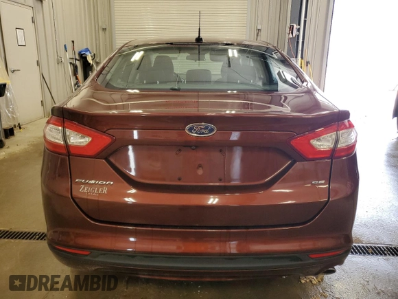 2015 Ford Fusion SE with VIN 3FA6P0H75FR277944, listed as a Copart auction lot 59527445 with 45,682 mi miles and Clean title. Bid and sale history available at DreamBid. Image 6.