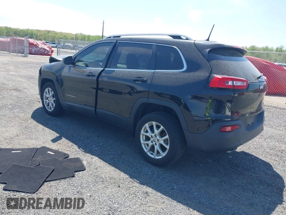 2017 Jeep Cherokee Latitude with VIN 1C4PJLCB1HW596240, listed as a IAAI auction lot 42092862 with 105,087 mi miles and . Bid and sale history available at DreamBid. Image 3.