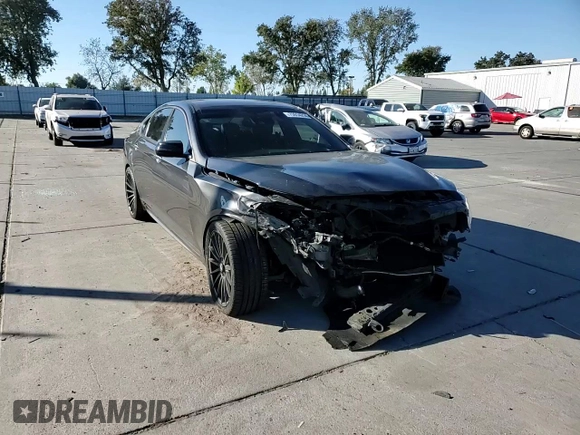 2018 Genesis G80 3.3T Sport with VIN KMHGN4JB5JU243638, listed as a Copart auction lot 75914214 with 67,778 mi miles and Salvage Title. Bid and sale history available at carsss.com. Image 10.