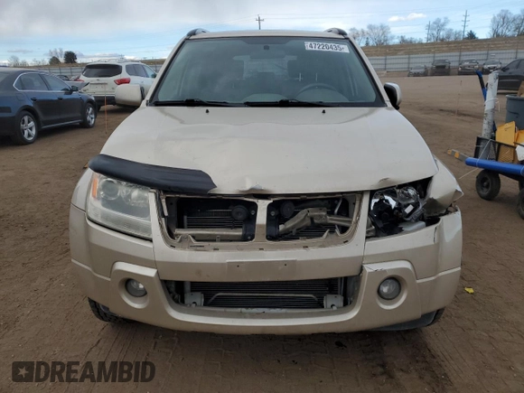 2006 Suzuki Grand Vitara Luxury with VIN JS3TD947064105816, listed as a Copart auction lot 47220435 with 86,488 mi miles and Salvage title. Bid and sale history available at DreamBid. Image 5.
