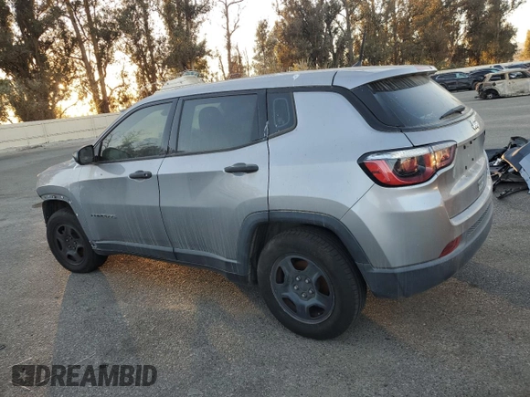 2017 Jeep Compass Sport with VIN 3C4NJCABXHT597936, listed as a Copart auction lot 81697134 with Not provided miles and Clean title. Bid and sale history available at DreamBid. Image 2.