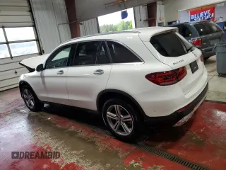 2021 Mercedes-Benz GLC 300 z VIN W1N0G8EB8MF939736, wystawiony jako Copart lot #58501565 z przebiegiem 45 354 mil mil oraz Szkody całkowita. Historia ofert i sprzedaży dostępna na DreamBid. Obrazek 2.