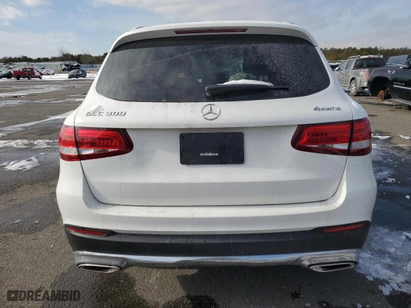 2019 Mercedes-Benz GLC with VIN WDC0G4KB6KF668753, listed as a Copart auction lot 41807015 with 49,777 mi miles and Salvage Title. Bid and sale history available at carsss.com. Image 6.