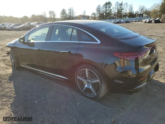2023 Mercedes-Benz EQE with VIN W1KEG1CB4PF024240, listed as a Copart auction lot 78620484 with 24,688 mi miles and Salvage Title. Bid and sale history available at carsss.com. Image 2.