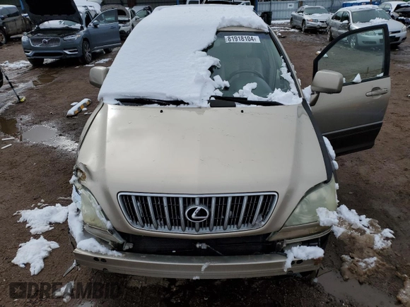 2003 Lexus RX 300 with VIN JTJHF10U630307037, listed as a Copart auction lot 81918104 with Not Provided miles and Salvage Title. Bid and sale history available at carsss.com. Image 12.