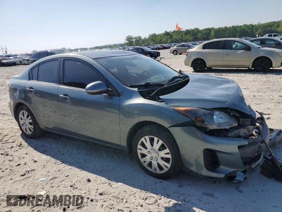 2012 Mazda 3 i Sport with VIN JM1BL1UG0C1561097, listed as a Copart auction lot 53204745 with 135,138 mi miles and Salvage Title. Bid and sale history available at carsss.com. Image 4.