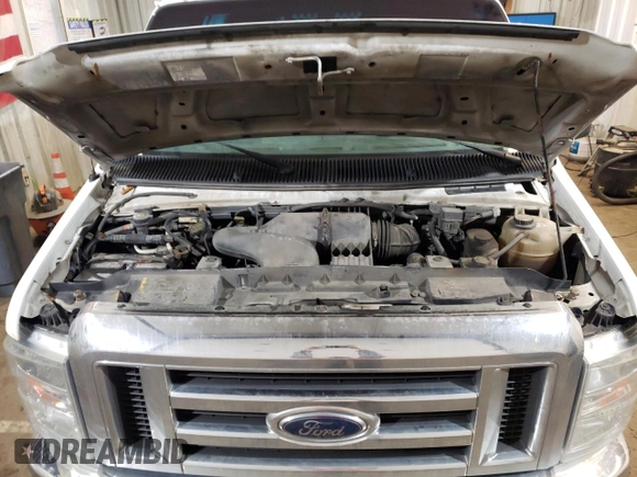 2008 Ford Econoline Cargo Commercial with VIN 1FTNE24L18DB24998, listed as a Copart auction lot 85387244 with 484,220 mi miles and Clean Title. Bid and sale history available at DreamBid. Image 12.