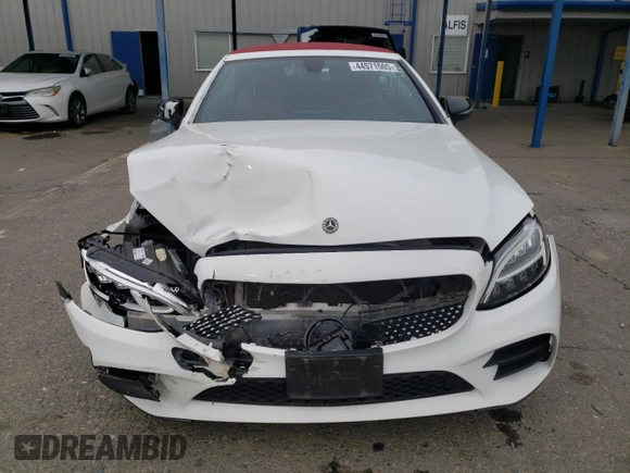 2020 Mercedes-Benz C 300 with VIN WDDWK8DB6LF937361, listed as a Copart auction lot 44571505 with 74,443 mi miles and Salvage Title. Bid and sale history available at DreamBid. Image 5.