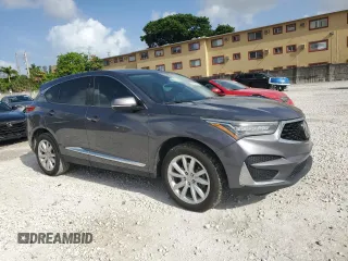 2020 Acura RDX with VIN 5J8TC1H37LL018251, listed as a Copart auction lot 60370665 with 57,599 mi miles and Non repairable. Bid and sale history available at DreamBid. Image 4.