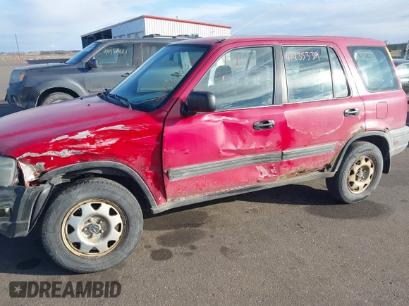 2001 Honda CR-V LX with VIN JHLRD18491C026558, listed as a IAAI auction lot 41435339 with 207,428 mi miles. Bid and sale history available at carsss.com. Image 6.