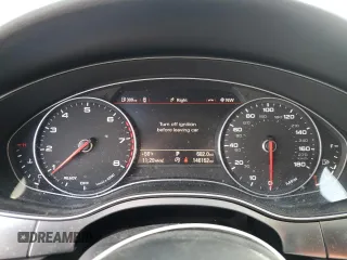 2016 Audi A6 Premium Plus with VIN WAUFGAFC3GN003126, listed as a Copart auction lot 52024885 with 146,152 mi miles and Salvage Title. Bid and sale history available at DreamBid. Image 9.