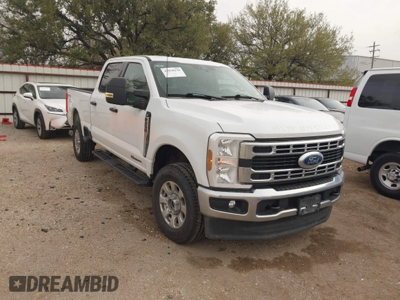 2024 Ford Super Duty F-250 SRW XL with VIN 1FT7W2BT2RED57843, listed as a IAAI auction lot 41830230 with 36,877 mi miles. Bid and sale history available at carsss.com. Image 1.