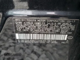 2017 Lexus IS 300 z VIN JTHCM1D2XH5020661, wystawiony jako Copart lot #43390995 z przebiegiem 16 995 mil mil oraz Szkoda całkowita • Salvage title. Historia ofert i sprzedaży dostępna na DreamBid. Obrazek 12.