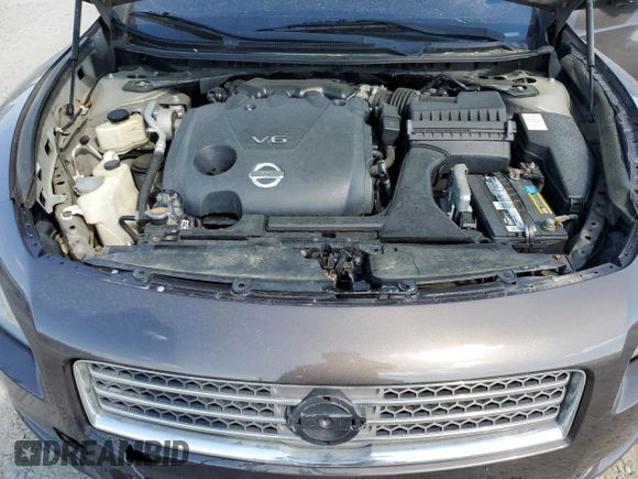 2012 Nissan Maxima S with VIN 1N4AA5AP0CC817990, listed as a Copart auction lot 55147635 with 121,428 mi miles and Clean Title. Bid and sale history available at DreamBid. Image 11.
