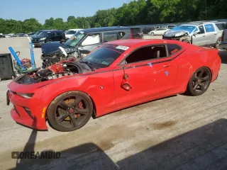 2016 Chevrolet Camaro 2SS with VIN 1G1FG1R70G0123327, listed as a Copart auction lot 61780105 with 69,132 mi miles and Salvage title. Bid and sale history available at DreamBid. Image 1.