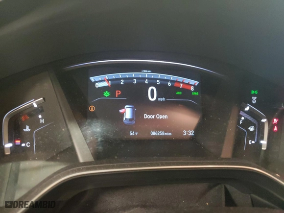 2019 Honda CR-V EX with VIN JHLRW2H55KX000851, listed as a Copart auction lot 46686945 with 86,258 mi miles and Salvage Title. Bid and sale history available at carsss.com. Image 9.
