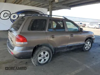2005 Hyundai Santa Fe GLS with VIN KM8SC13D75U912706, listed as a Copart auction lot 57878555 with 134,565 mi miles and Clean title. Bid and sale history available at DreamBid. Image 3.