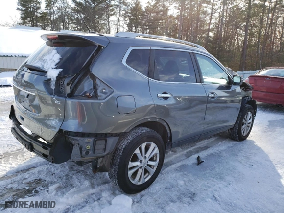 2016 Nissan Rogue SV with VIN 5N1AT2MV2GC796378, listed as a Copart auction lot 45873955 with 120,976 mi miles and Salvage Title. Bid and sale history available at carsss.com. Image 3.