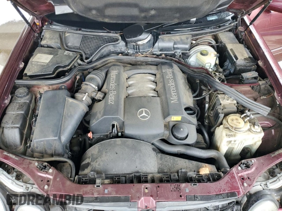 1998 Mercedes-Benz E-Class with VIN WDBJF65F7WA651470, listed as a Copart auction lot 80839644 with 158,508 mi miles and Clean Title. Bid and sale history available at carsss.com. Image 11.