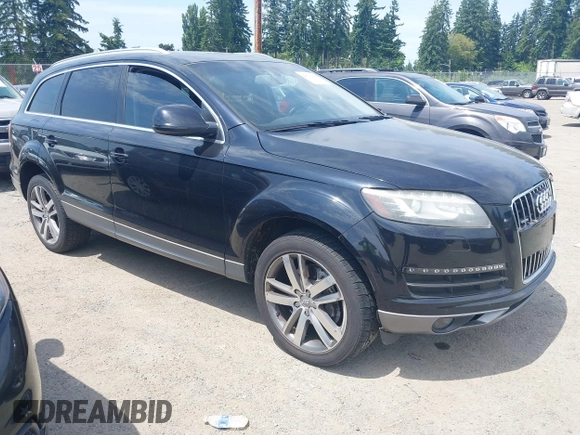 2013 Audi Q7 Premium Plus with VIN WA1LGAFE7DD000152, listed as a IAAI auction lot 42520904 with 137,516 mi miles and . Bid and sale history available at DreamBid. Image 1.