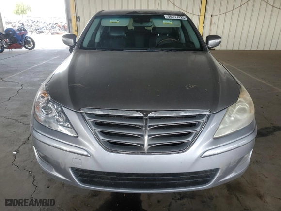 2009 Hyundai Genesis with VIN KMHGC46F19U038086, listed as a Copart auction lot 50217425 with 146,395 mi miles and Salvage Title. Bid and sale history available at carsss.com. Image 5.