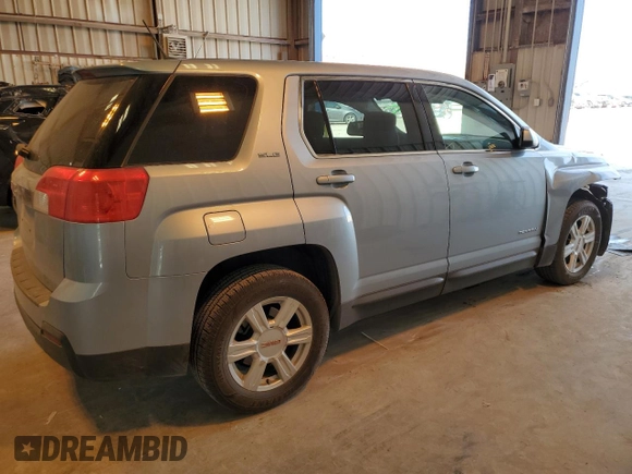 2014 GMC Terrain SLE with VIN 2GKALMEK0E6173792, listed as a Copart auction lot 45666165 with 43,169 mi miles and Salvage Title. Bid and sale history available at DreamBid. Image 3.