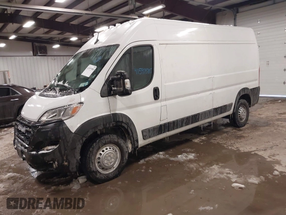 2024 Ram ProMaster Cargo Tradesman with VIN 3C6LRVDG6RE139987, listed as a IAAI auction lot 41597585 with 13,041 mi miles and . Bid and sale history available at DreamBid. Image 16.