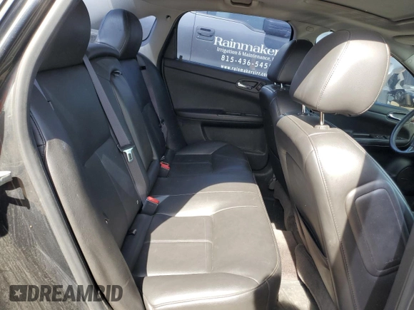 2014 Chevrolet Impala LTZ with VIN 2G1WC5E33E1105492, listed as a Copart auction lot 52814425 with 133,641 mi miles and Salvage Title. Bid and sale history available at DreamBid. Image 10.