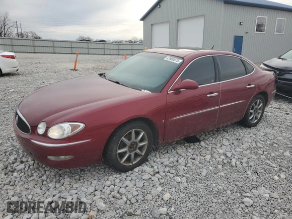 2007 Buick LaCrosse CXS with VIN 2G4WE587271191439, listed as a Copart auction lot 43960075 with 79,809 mi miles and Salvage Title. Bid and sale history available at carsss.com. Image 1.