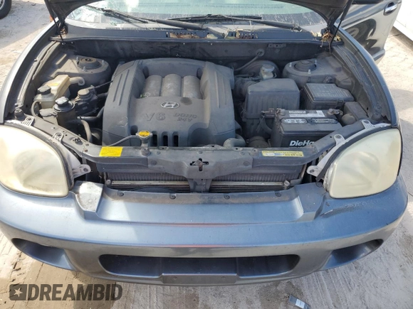 2002 Hyundai Santa Fe GLS with VIN KM8SC13D72U190570, listed as a Copart auction lot 77257524 with 244,808 mi miles and Salvage Title. Bid and sale history available at carsss.com. Image 12.