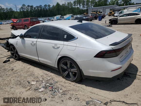2023 Honda Accord Sport with VIN 1HGCY2F52PA003363, listed as a Copart auction lot 57854435 with Not provided miles and Salvage title. Bid and sale history available at DreamBid. Image 2.
