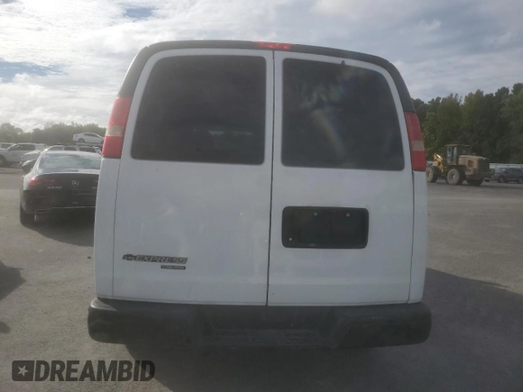 2014 Chevrolet Express Passenger 1LS with VIN 1GAZGZFAXE1105162, listed as a Copart auction lot 72773154 with 97,950 mi miles and Salvage title. Bid and sale history available at DreamBid. Image 6.