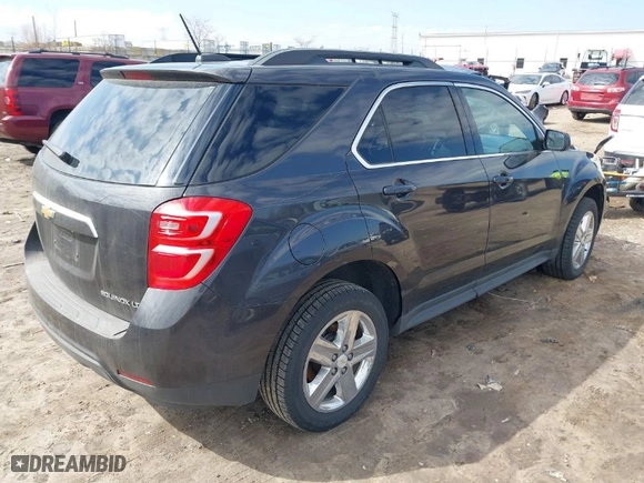 2016 Chevrolet Equinox LT with VIN 2GNALCEK4G6103289, listed as a IAAI auction lot 41885574 with 134,743 mi miles. Bid and sale history available at carsss.com. Image 4.
