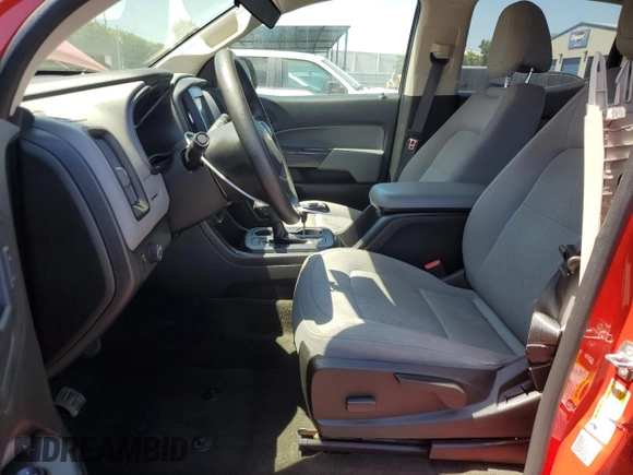 2017 Chevrolet Colorado 2WD WT with VIN 1GCGSBEN8H1213020, listed as a Copart auction lot 60849145 with 61,494 mi miles and Salvage title. Bid and sale history available at DreamBid. Image 7.