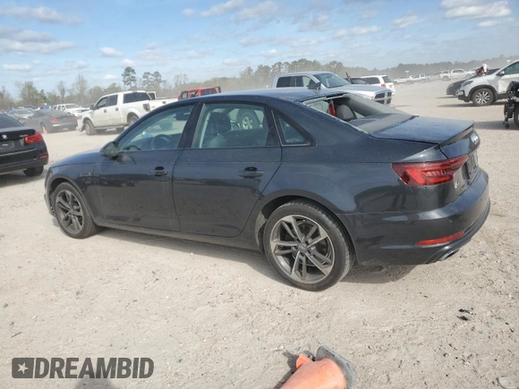 2019 Audi A4 Premium with VIN WAUGMAF46KN018153, listed as a Copart auction lot 49652305 with 80,307 mi miles and Salvage title. Bid and sale history available at DreamBid. Image 2.