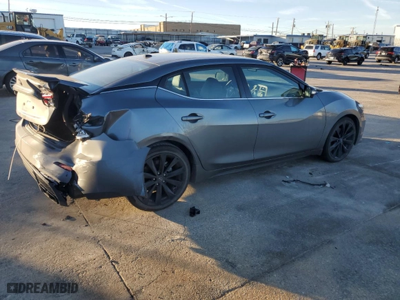 2023 Nissan Maxima SR with VIN 1N4AA6EV6PC513972, listed as a Copart auction lot 86695044 with 27,174 mi miles and Salvage Title. Bid and sale history available at carsss.com. Image 3.
