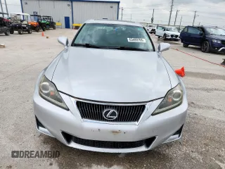 2013 Lexus IS 250 with VIN JTHBF5C2XD5191547, listed as a Copart auction lot 63489765 with 150,290 mi miles and Salvage title. Bid and sale history available at DreamBid. Image 5.