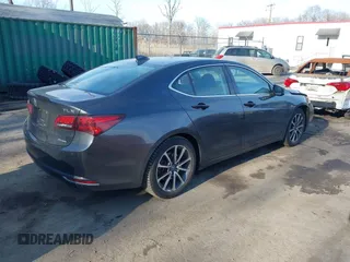 2016 Acura TLX Advance with VIN 19UUB3F7XGA003785, listed as a IAAI auction lot 41704559 with 123,251 mi miles and . Bid and sale history available at DreamBid. Image 4.