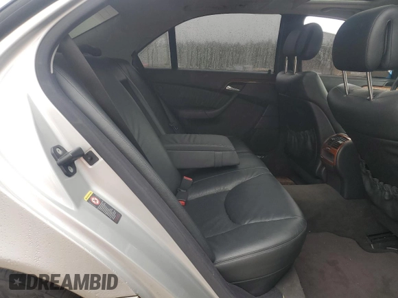 2004 Mercedes-Benz S-Class 4.3L with VIN WDBNG70J34A388195, listed as a Copart auction lot 44254255 with 0 mi miles and Salvage Title. Bid and sale history available at carsss.com. Image 10.